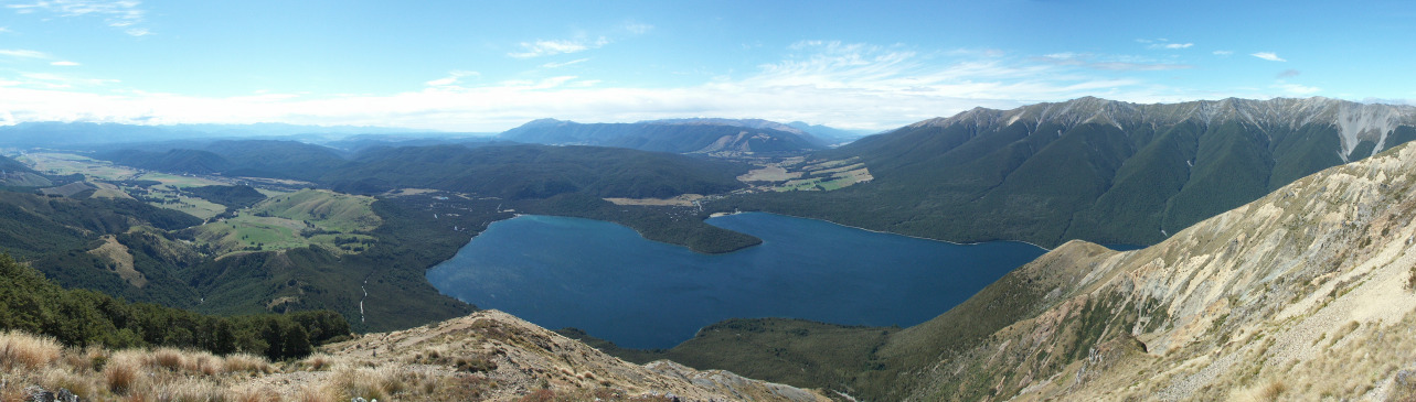 Overview of Lake Rotoiti